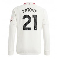 Manchester United Antony #21 Replika Tredje Tröja 2023-24 Långärmad